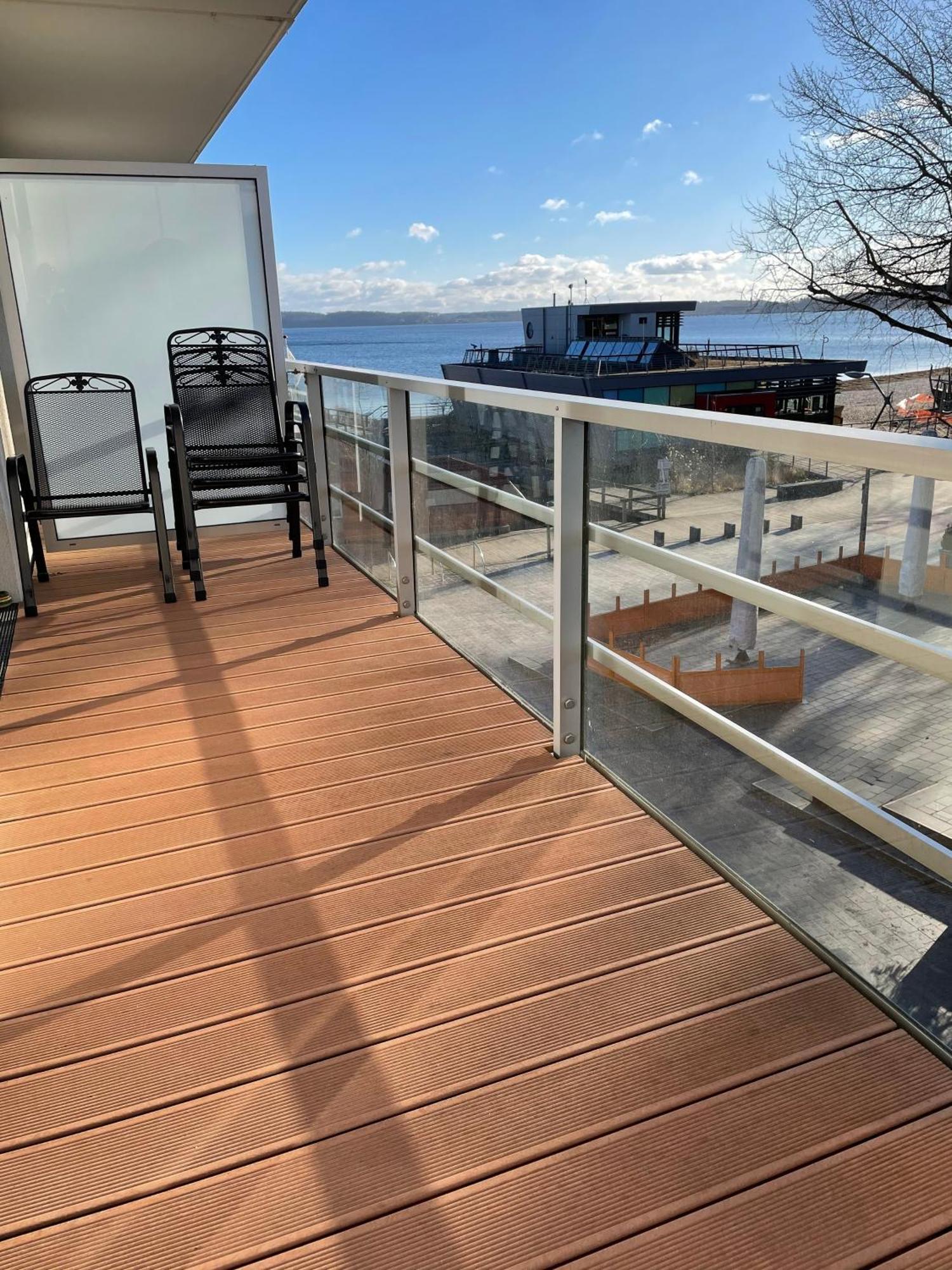 Apartment 15 "Sturmmoewe", Blickrichtung Strand Offenes Meer Eckernfoerde Exterior photo